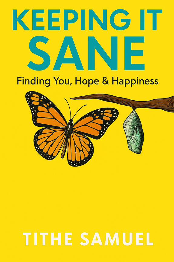 Poster for the Keeping It Sane Collaboration Project — a musical initiative led by Tithe Samuel.