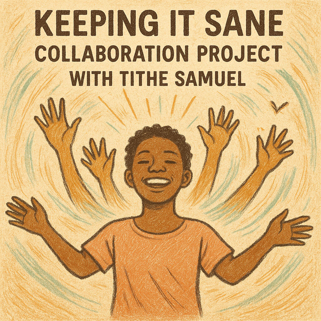The Keeping It Sane Collaboration Project with Tithe Samuel is a global creative initiative.